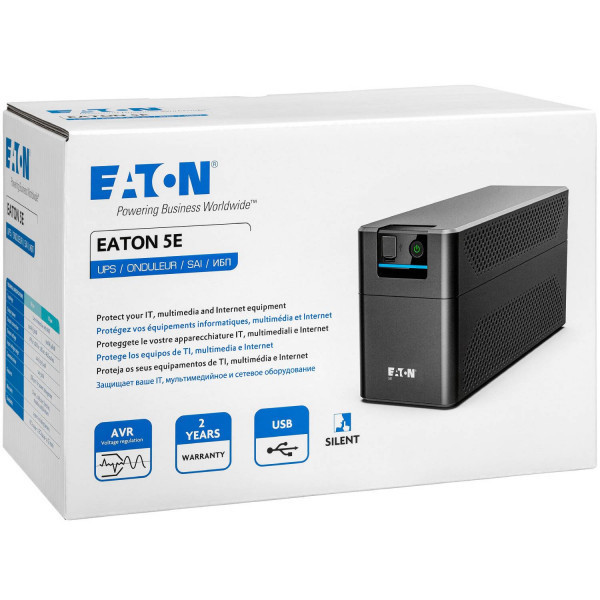 ДБЖ Eaton 5E 900 USB DIN G2, 900VA/480W, USB, 2xSchuko (5E900UD) Киев - изображение 4