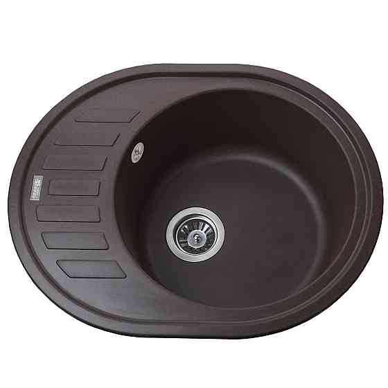 Гранітна мийка Globus Lux ARNO коричневий 620x500мм-А0006 (000008239) Київ