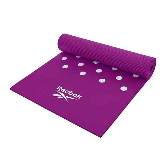Тренировочный коврик 7 мм фиолетовый REEBOK RAMT-12235PL Киев