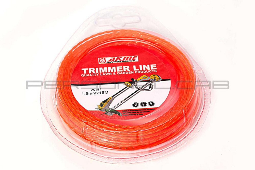 Лісочка мотокоси Ø1,6mm, 15 метрів (зірка, червона) Мукачево - фото 1