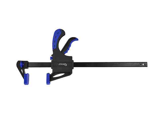 Струбцина "GeKo" швидкозатискна  300 мм (затискач / розтискач) Стрий