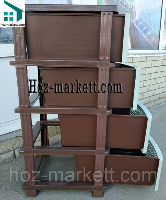 Комод пластиковий на 4 ящики Україна Харків - фото 8