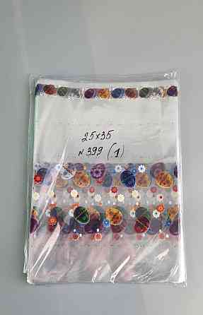 Пакет Пасхальный с рисунком для упаковки подарков  (25*35) №399 (1)  "Узор крашенок" (100 шт) Харків