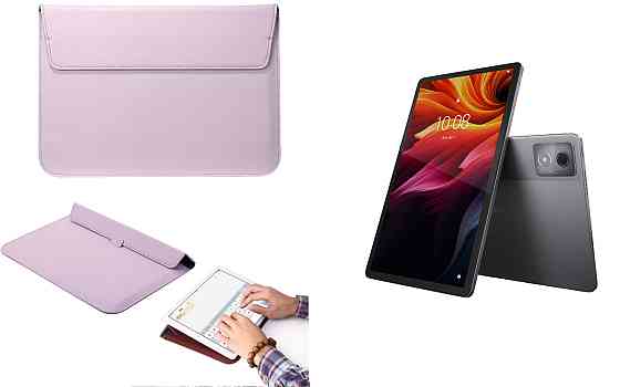 Чехол-конверт VitoCase для Lenovo Tab K11, Tab K11 Plus, с функцией подставки для планшета Фиолетовый Киев