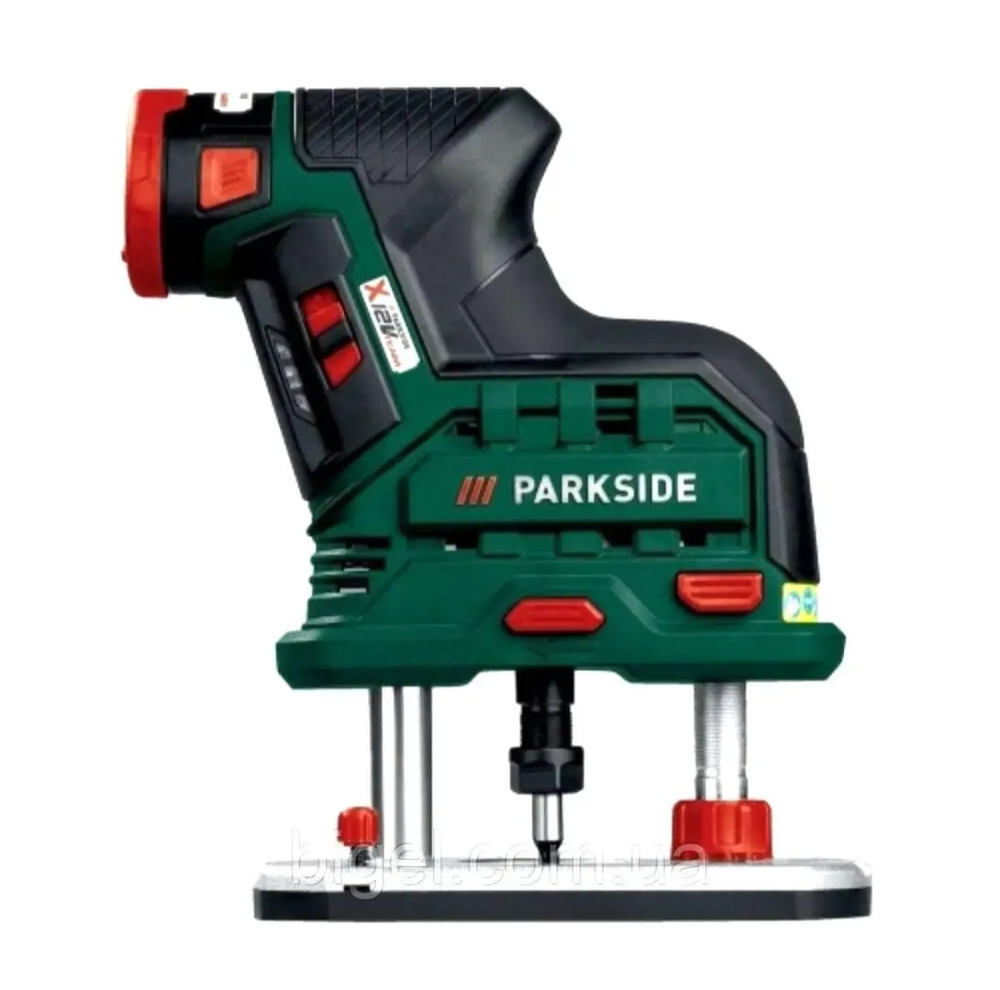 Акумуляторний фрезер Parkside 12V 19500 об/хв 8 мм з акумулятором 2 А·год і зарядним пристроєм у кейсі Київ - фото 9