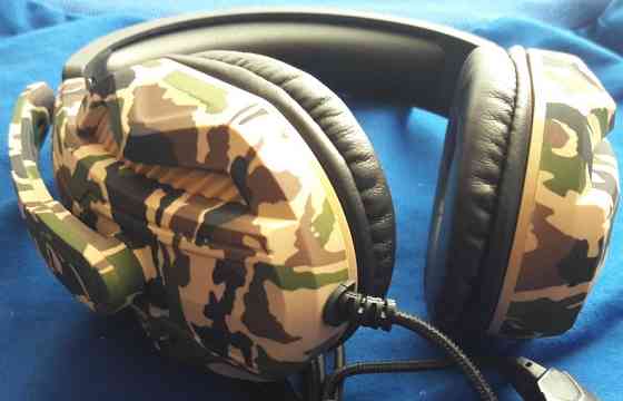 Ігрові навушники Камуфляж Camouflage-Green. Харків