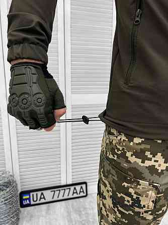 Куртка вітровка тактична зсу з липучкою олива, армійська вітровка Одеса