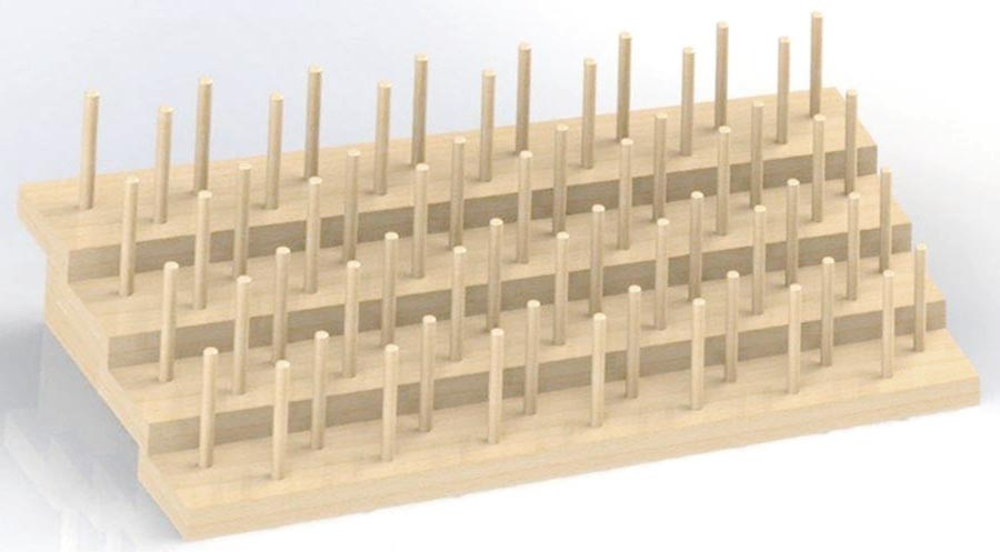 Органайзер для в'язання мушок "Хеджебі" бланже Миколаїв - фото 1