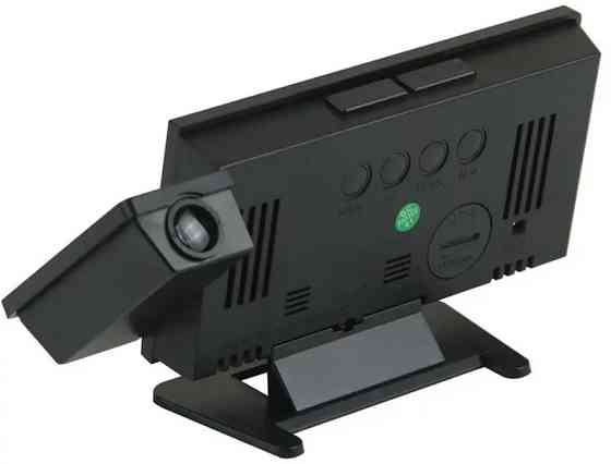 Годинник настільний VST 896S-4 9091 із зеленим підсвічуванням, чорний Винница