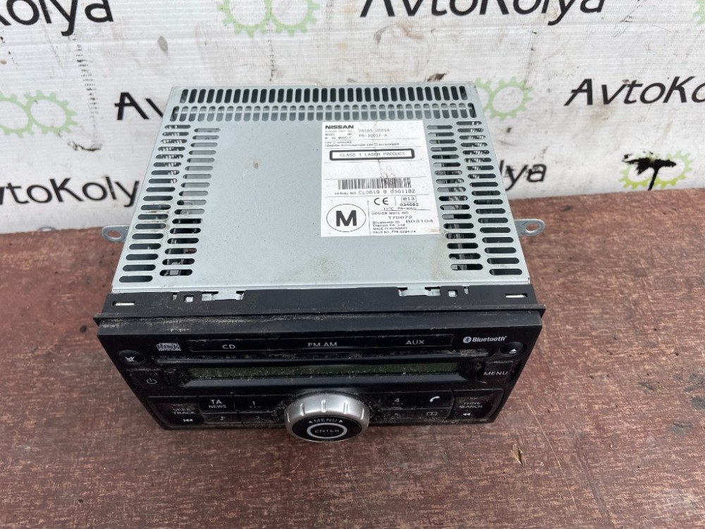 Автомагнітола Nissan Qashqai 2007-2010 (28185JD05A) Ковель - фото 1