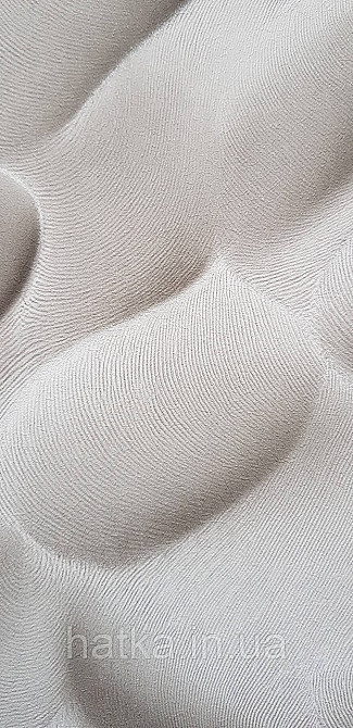 Обои виниловые на флизелине Sintra Adria метровые абстракция волны 3д структурные бежево серые Киев - изображение 2