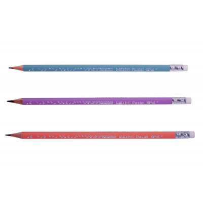 Олівець графітний Maped BLACK PEPS, HB, з ластиком, PASTEL (MP.851730) Вінниця - фото 1