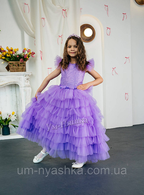 Лавандовое платье пышное Кривой Рог - изображение 6