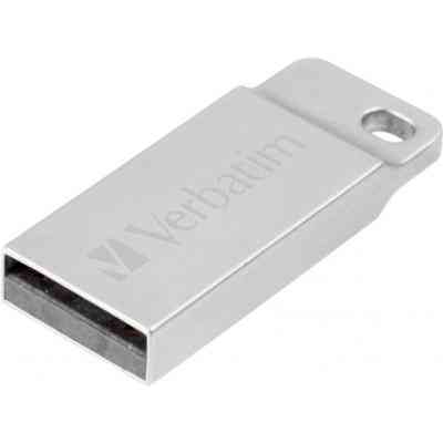 USB флеш накопичувач Verbatim 64GB Metal Executive Silver USB 2.0 (98750) Вінниця