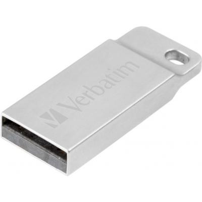 USB флеш накопичувач Verbatim 64GB Metal Executive Silver USB 2.0 (98750) Вінниця - фото 2