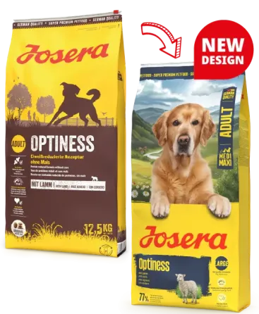 Сухой корм Josera Optiness Adult Medi/Maxi (Йозера Оптинес) в больших гранулах с пониженным уровнем белка, 3 кг Винница