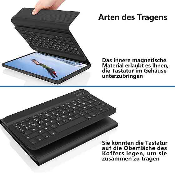 Чехол с Bluetooth клавиатурой для Samsung Galaxy Tab S6 Lite из Германии Днепр