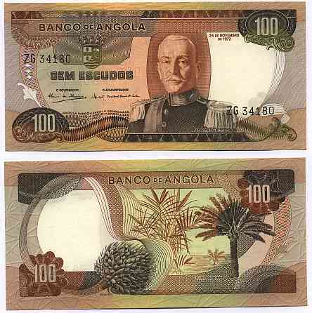 Ангола/Angola 100 Escudos 1972 Pick 101 UNC Полтава
