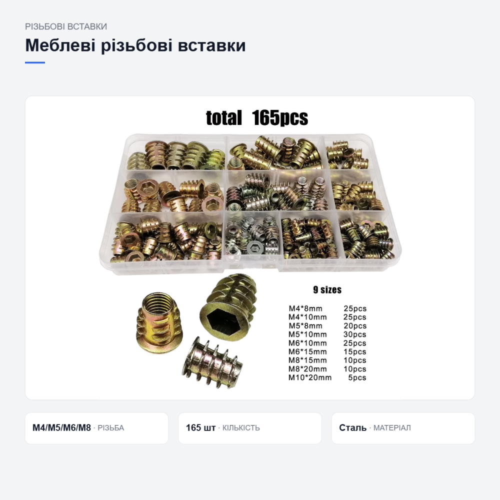 Набір різьбових вставок для меблів Київ - фото 15