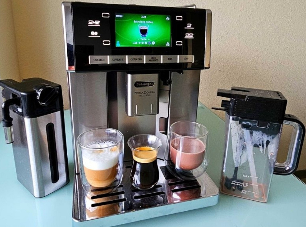 Кофемашина: Delonghi PrimaDonna Exclusive .6 тыс.чашек! Харьков - изображение 2