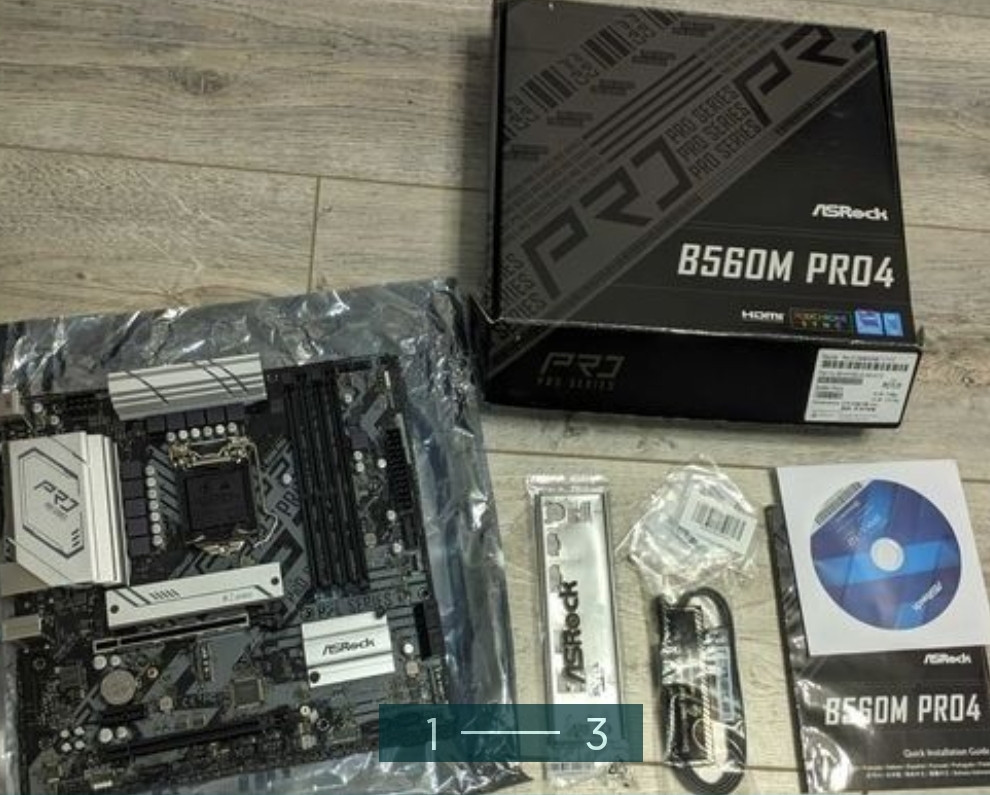 Материнская Плата: ASROCK B560M Pro 4 (s1200, Intel B560) Киев - изображение 2