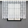 Тюль VR-Textil 728т Жакард Висотою 1,2 м Білий 400х120 см (42-1411)