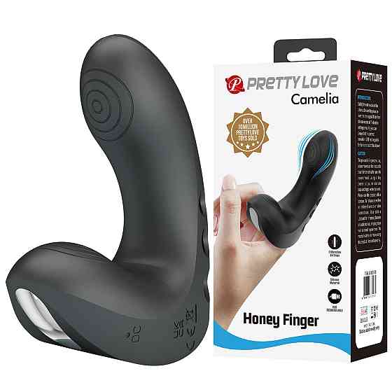 Клиторальный стимулятор на палец Pretty Love - CAMELIA, BI-300068 Sex Aura Киев