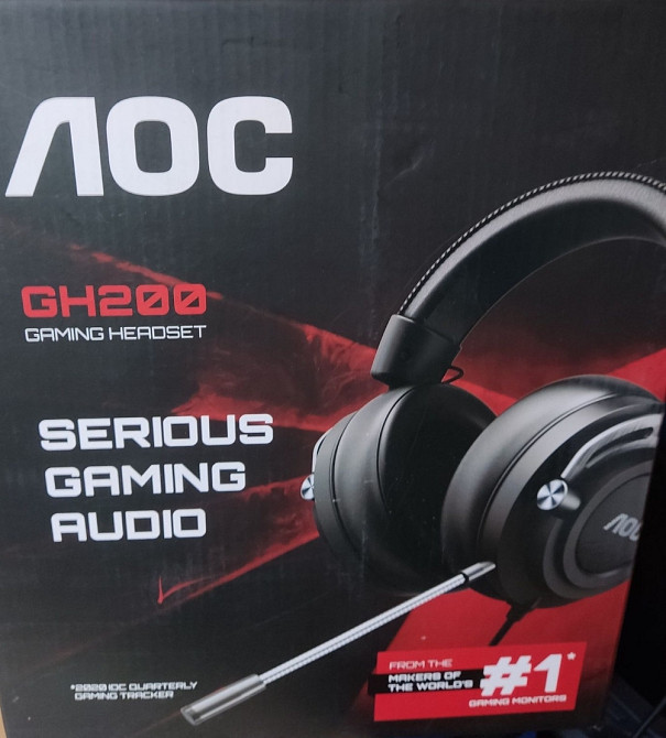 Новые наушники игровые Aoc Gh200 Харків - фото 4