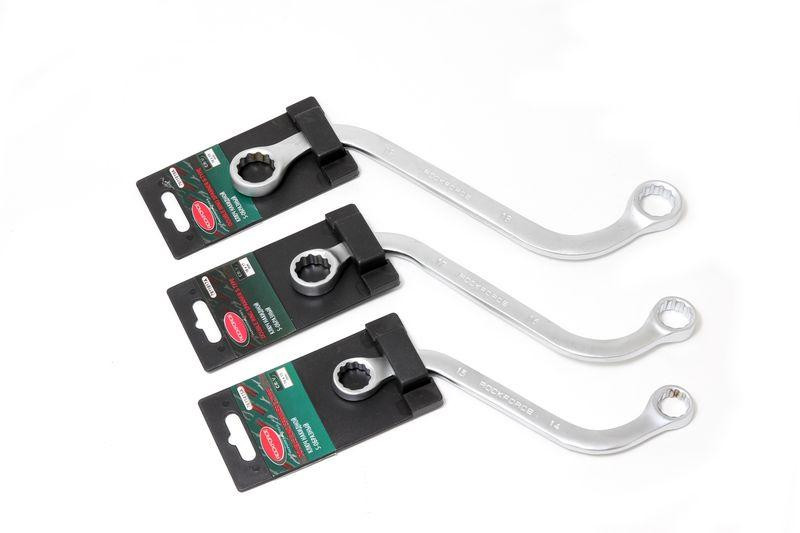 Ключ накидний S-подібний 12х13мм ROCKFORCE RF-7611213A Одеса - фото 1