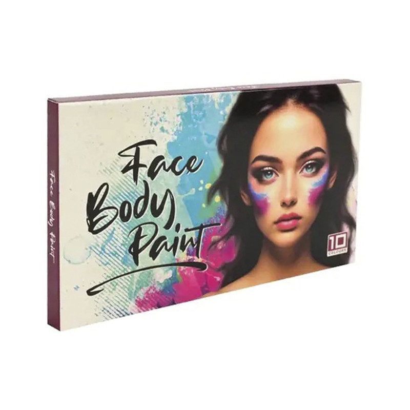 Дитячий набір аквагриму Cel-2503 палетка, пензлик, 10 кольорів Вінниця - фото 1