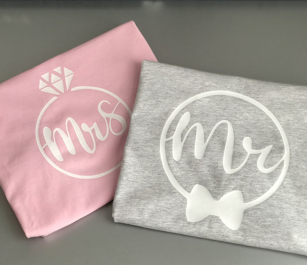 Парные футболки для парня и девушки из 100 % Хлопка . MR\MRS Черновцы - изображение 2