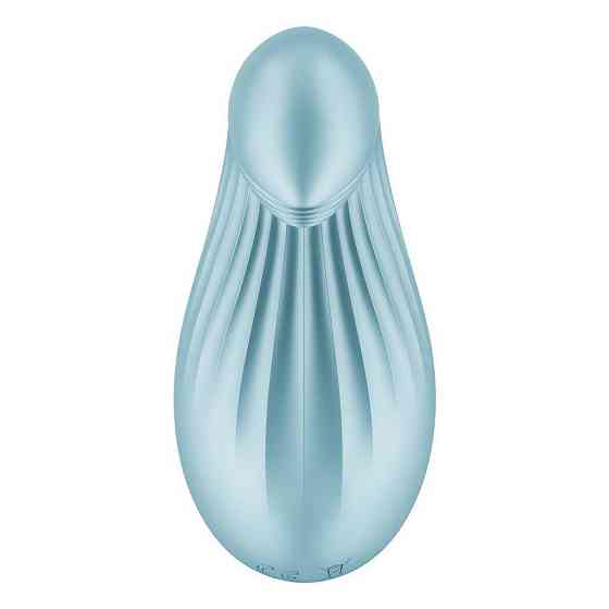 Вибратор Satisfyer Dipping Delight Light Blue, 2 мотора, гибкий кончик Sex Aura Киев