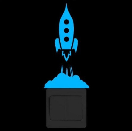 Светящаяся наклейка 