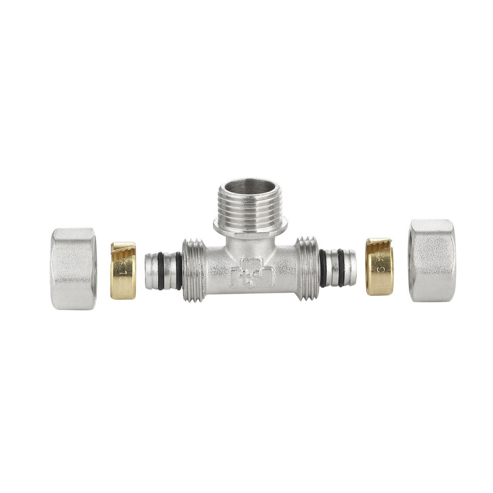 Тройник обжимной Thermo Alliance Standart 16х1/2