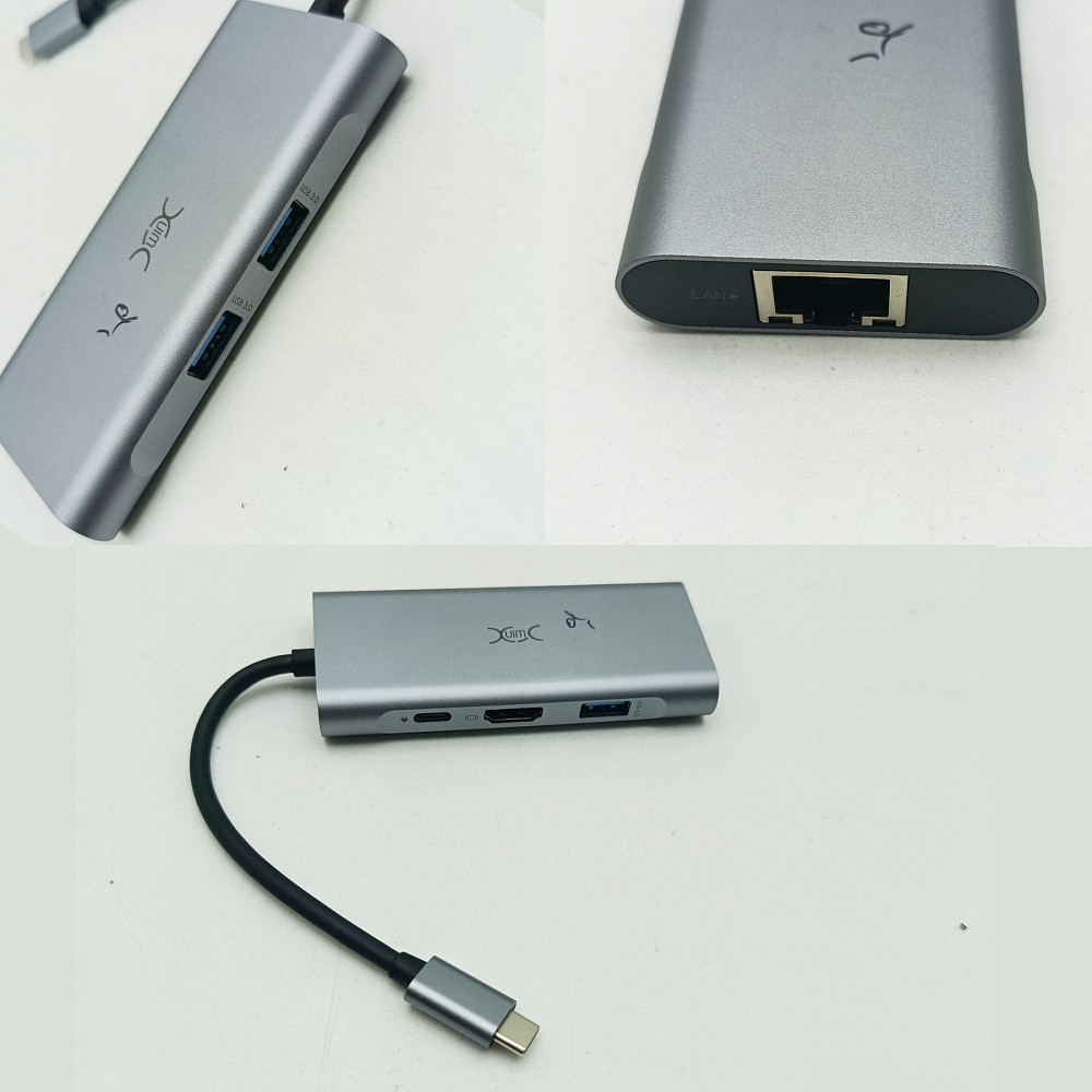 Концентратор USB-хаб WiWU Alpha 6-в-1 Луцьк - фото 1