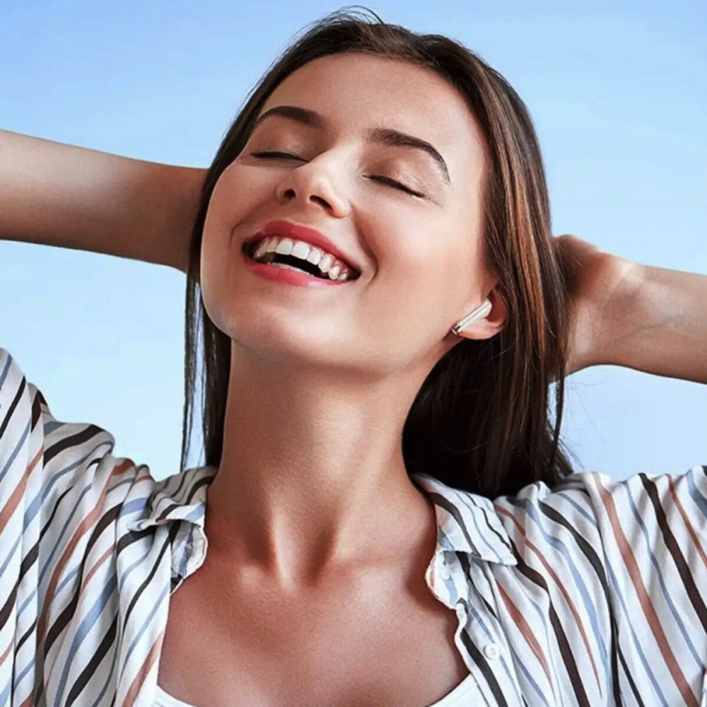 Навушники HOCO EQ2 Thought true wireless BT headset Purple Киев - изображение 5