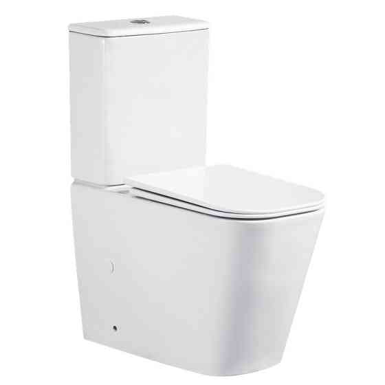 Унітаз-компакт Mixxus QUADRO-0404-T1 660х360х820mm, система змиву TORNADO 1.0   ( MI6688 ) 31442 Харків