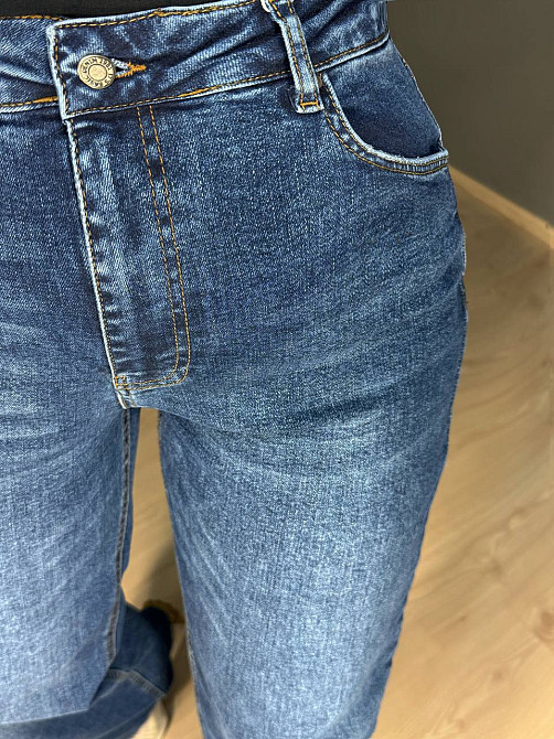 Джинси жіночі Its Basic 3421-2 straight fit прямі стрейчеві сині , синій, 42, 42, 90 см, 119 см Київ - фото 6