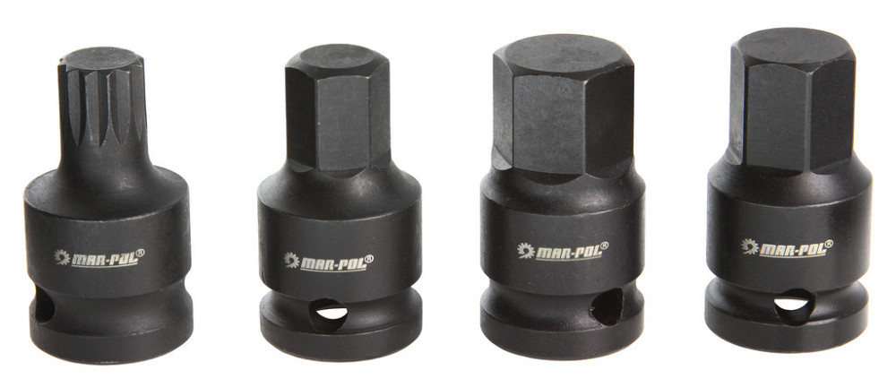 Набір спец головок для обслуговування та ремонту гальмівних супортів у кейсі Mar-Pol (M58279) Нововолинськ - фото 9