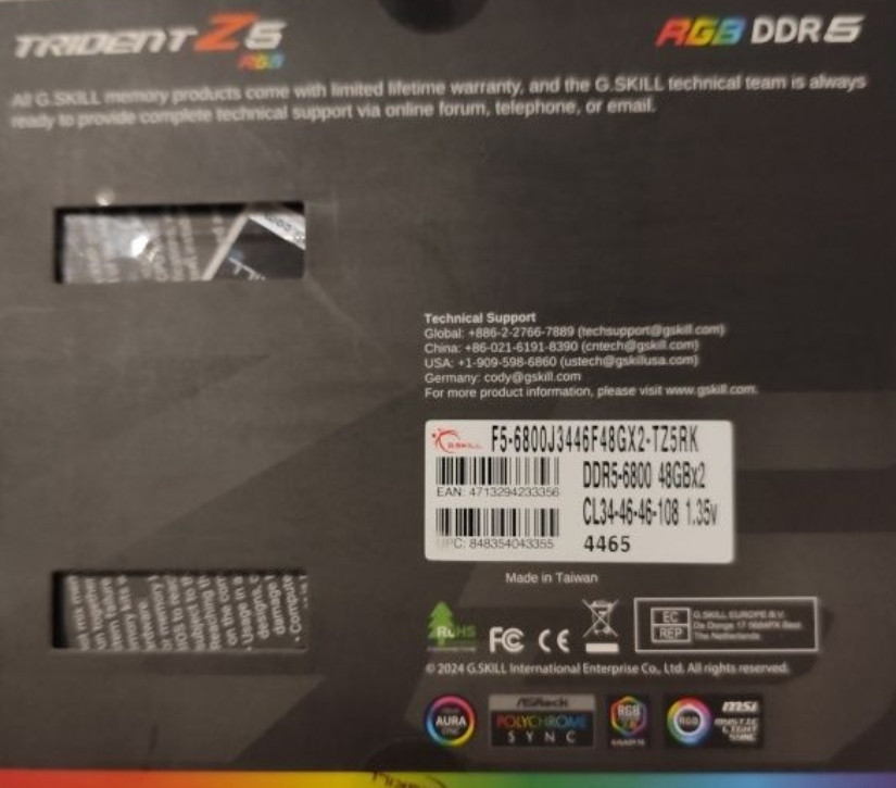 Жёсткий Диск RGB DDR5 Киев - изображение 2