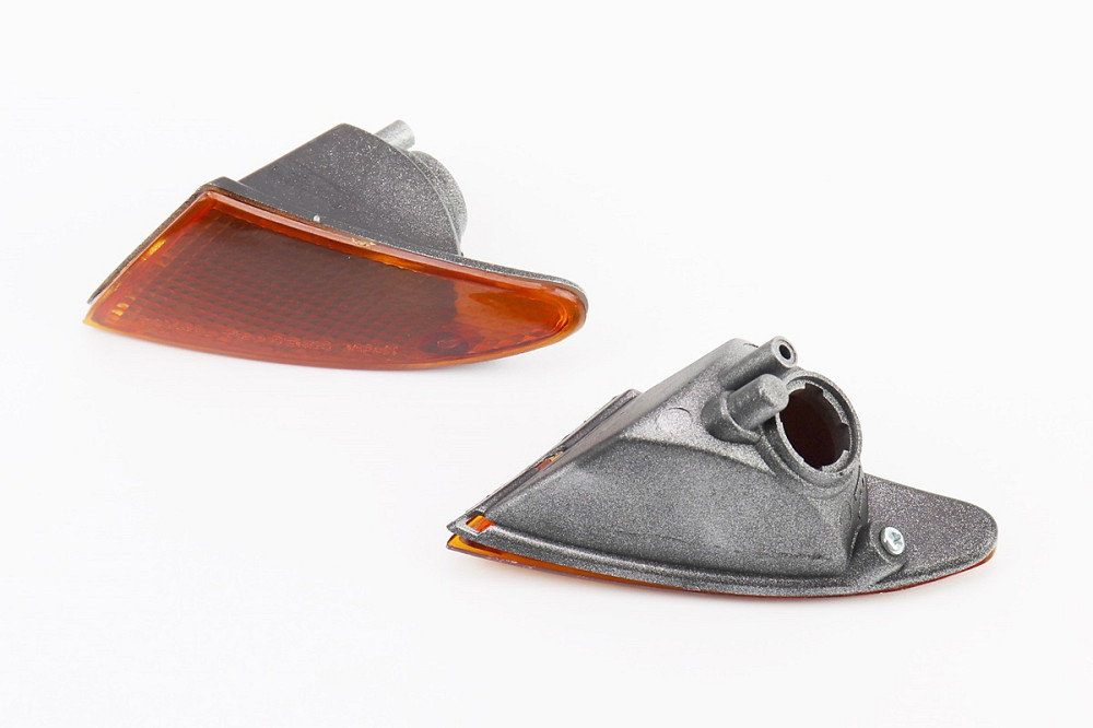 Suzuki LET'S-II повороти передні к-кт 2шт, жовті Київ - фото 1