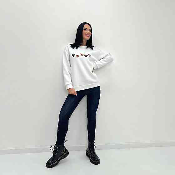 Жіночий базовий батник на флісі "Wanda" Турція оптом | Норма і батал Київ