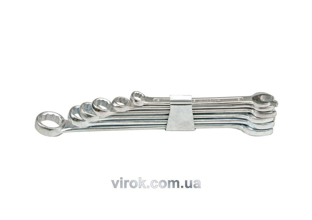 Ключі ріжково - накидні VOREL, Hабір 6 шт. М 8-17 мм  [15/60] Одеса - фото 1