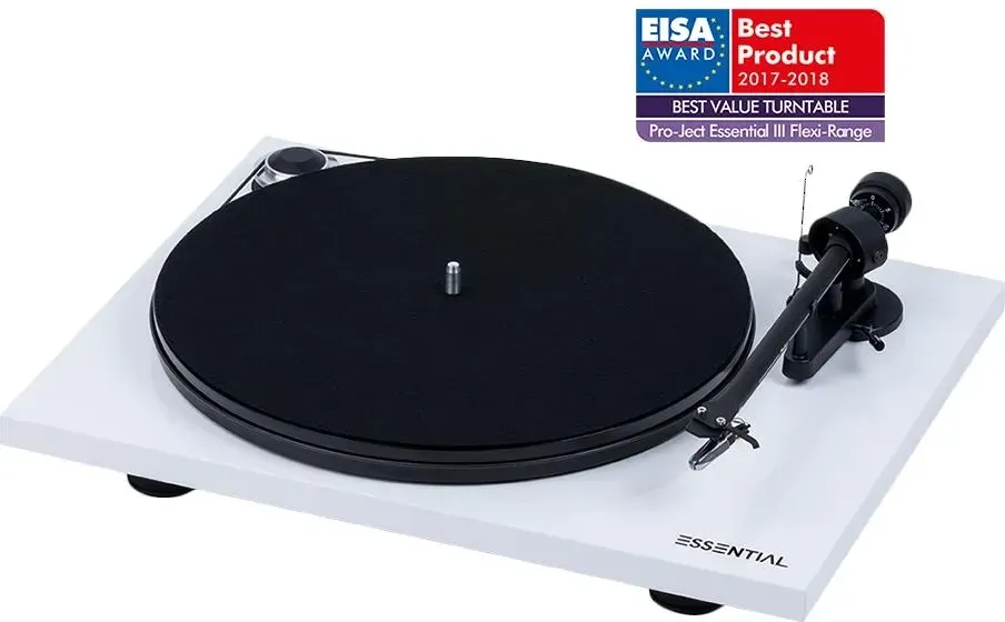 Програвач Pro-Ject ESSENTIAL III PHONO biały Київ - фото 1