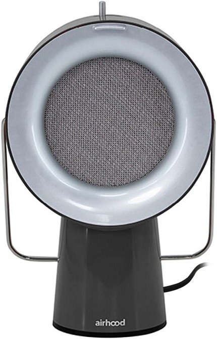 Кухонна витяжка Airhood Wired Чорний портативна безканальна 5 вугільних фільтрів нержавіючий масляний фільтр легке чищення Київ - фото 1
