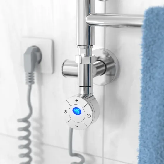 Електронагрівач ТЕН для рушникосушарки LUX 03 M-600 Хром 600W Київ