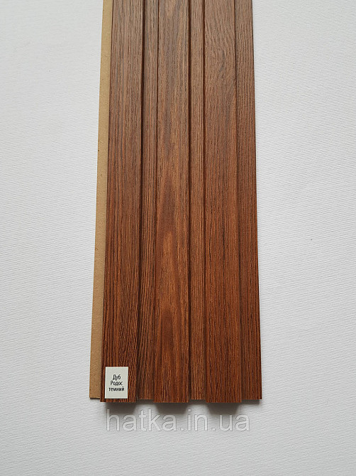 Стеновая реечная панель МДФ 117х12х2800 мм Дуб родос СП12117-10 Киев - изображение 1