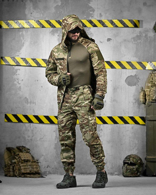 Летний тактический костюм lunar мультикам ДЛ6473 Одесса - изображение 5