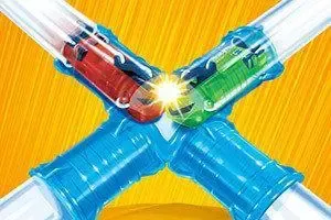 Светящиеся трубопроводные гонки CHARIOTS SPEED PIPES трубопроводный автотрек гоночный трек (37 деталей) Коломыя - изображение 5