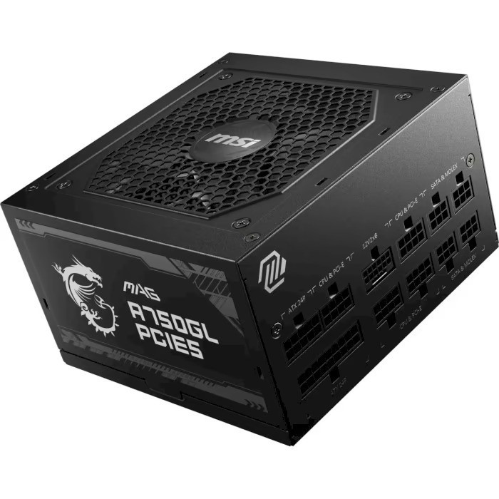 Блок живлення MSI MAG A750GL PCIE5 750W Чорний Харків - фото 9